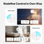 SONOFF Orb 4-In-1 Zigbee Smart Scene Button Split Magnetic Design Zigbee & eWeLink-Remote Dual Protocol Multiple Trigger Actions - Imagine 4
