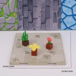 Colorful magnetic baseboard floor refill, DIY magnetic world building scene toy, the perfect Christmas gift for enthusiasts - Imagine 5