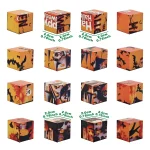 Magnetic Building Blocks, Halloween Themed Magnetic Block Puzzle, Magnetic Assembly Toys, Christmas and Halloween Gifts For Kids - Imagine 2