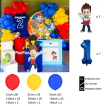 PAW Patrol Arch Garland Balloon kids Birthday Party Balloon Set Aluminum Foil Balloons for Baby Shower Supply Gifts - Imagine 2