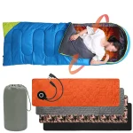 Outdoor Camping USB Heating Sleeping Mat Outdoor Electric Heating Pads Sleeping Bag Mattress For Hiking Travel - Imagine 4