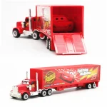 7-6pcs Set Disney Pixar Car 3 2 1 Lightning mcQueen Jackson Storm Mack Truck 1:55 Diecast Metal Car Model Toy Boy Christmas Gift - Imagine 6