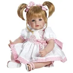 NPK 20inch Reborn Baby Doll Soft Vinyl Newborn Princess Girl Lifelike Touch 3D Skin Art Toddler Play Doll for Children - Imagine 6
