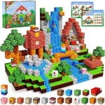 50-300 Pcs Magnetic Tiles Building Blocks Set, STEM Educational Toys for Kids Age 3 to 8, Creative Christmas Gift for Boys Girls - Imagine 5