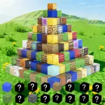 GIROMAG 200PCS Magnetic Blocks Set Comes With A Small Toy ,Educational STEM Toys for Children Ages 3-12 Creative Building Play