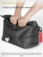 Vacuum Compression Storage Bag Portable Large Capacity Waterproof Luggage Bag Clothes Bag Dustproof Business Trip Travel - Imagine 3