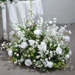 200CM Artificial Forest Green Plants Bell Orchids Arranged Wedding Long Tables Conference Tables Arranged Flower Arch Decoration - Imagine 4