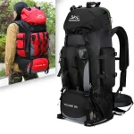 90L Waterproof Hiking Camping Backpack Trekking Bag Rucksack Large Capacity Travel Outdoor Sports Bags Camping Equipment Men - Imagine 2