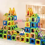 Magnets Toys for Kids Big Size Plus Magnetic Blocks for Children Designer Constructor Set Toys for Boys Building Blocks - Imagine 6