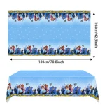 Zootopia Birthday Decorations Set Include Banner Balloon Cake Topper Backdrop Hanging Swirls Tablecloth for Kids Party Supplies - Imagine 5