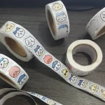 500pcs Chikawas Roll Stickers ハチワレ うさぎ ちいかわ Cute Decoration Cute Handbook Seal Stickers Kawaii Diy Water Cup Desktop Stickers