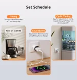 SONOFF S60 EU/UK WiFi Socket Smart Home Plug Power Monitor Outlet Vioce eWeLink Remoter Control Alexa Google Home SmartThings - Imagine 3