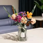 Flower Bouquet Architectural Decoration Set Romantic Rose Artificial Flower Adult Plant Series Suitable for Valentine's Day Gift - Imagine 3
