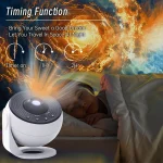 Galaxy Projector Pro Night Light Starry Sky Projector 360° Rotate Planetarium Lamp For Kids Bedroom Valentines Day GiftDecorate - Imagine 5