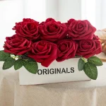 10~100pcs Rose Artificial Flowers Foam Fake Roses Wedding Bouquets Centerpieces Mothers Day Valentines Gifts Party Decoration - Imagine 3