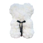 Dropshipping 25cm Rose Teddy Bears Artificial Flower Bear Of Roses For Women Valentine's Wedding Birthday Christmas Gifts 2026 - Imagine 4