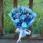 Disney Winnie the Pooh Piglet Dumbo Bouquet Anime Plush Doll Cartoon Stitch Stuffed Doll Valentine Christmas Birthday Gifts - Imagine 4