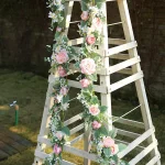 Artificial Rose Flower Vine 175cm Peony Daisy Floral Garlands for Wedding Party Decor Outdoor Table Centerpiece Valentine Day - Imagine 2