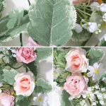 Artificial Rose Flower Vine 175cm Peony Daisy Floral Garlands for Wedding Party Decor Outdoor Table Centerpiece Valentine Day - Imagine 5