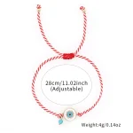 Go2boho Tradition Martis Series 2024 New Delicate Alloy Evil Eyes Synthetic Turquoise Bead Greek March Bracelets For Women Gift - Imagine 6