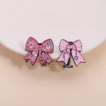 Pink Bow Stethoscope Enamel Pin Doctors Nurses Medical Series Brooches Lapel Backpack Badge Jewelry Accessories For Friends - Imagine 2